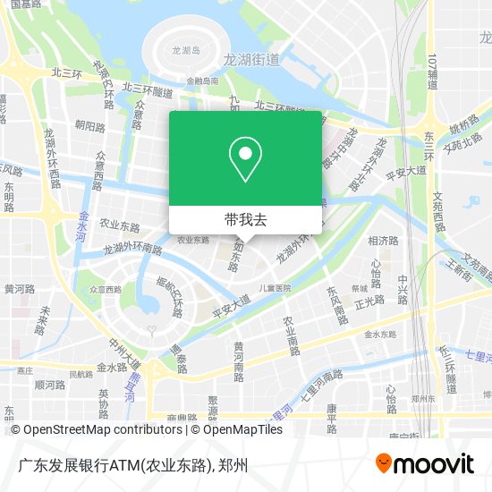 广东发展银行ATM(农业东路)地图