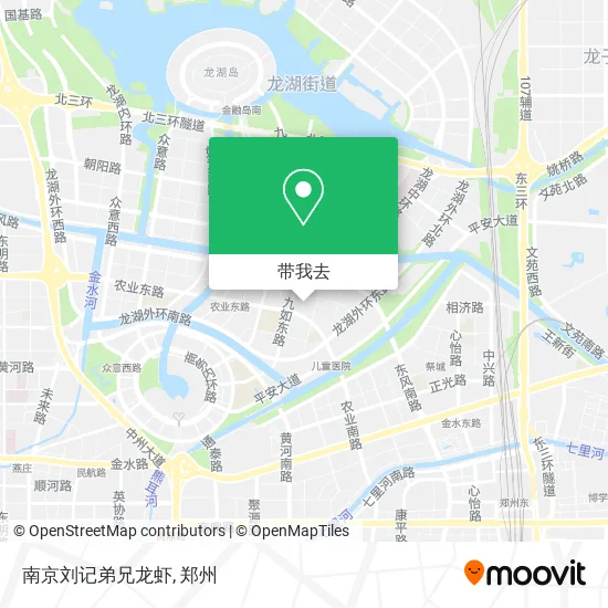 南京刘记弟兄龙虾地图