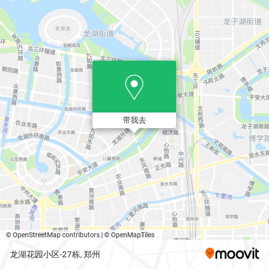 龙湖花园小区-27栋地图