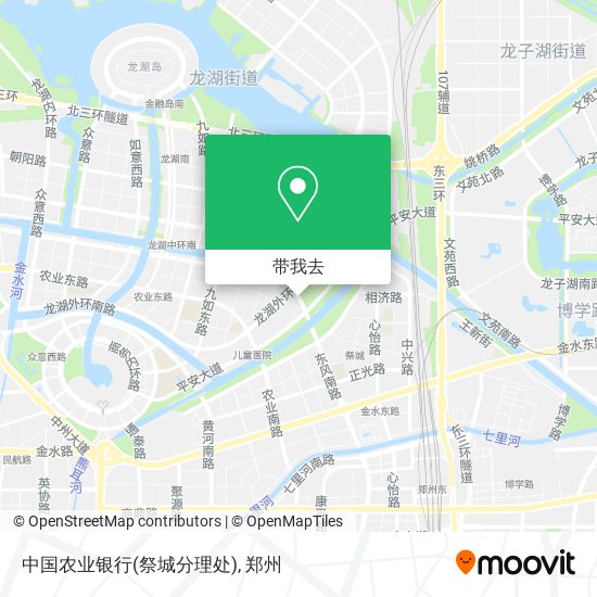 中国农业银行(祭城分理处)地图