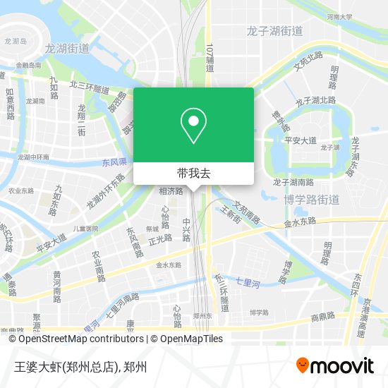 王婆大虾(郑州总店)地图