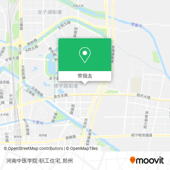 河南中医学院-职工住宅地图