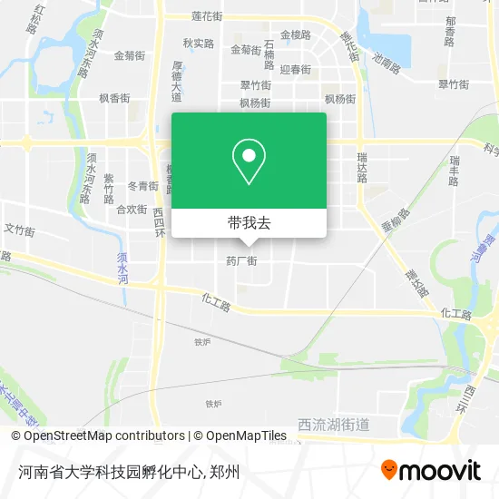 河南省大学科技园孵化中心地图