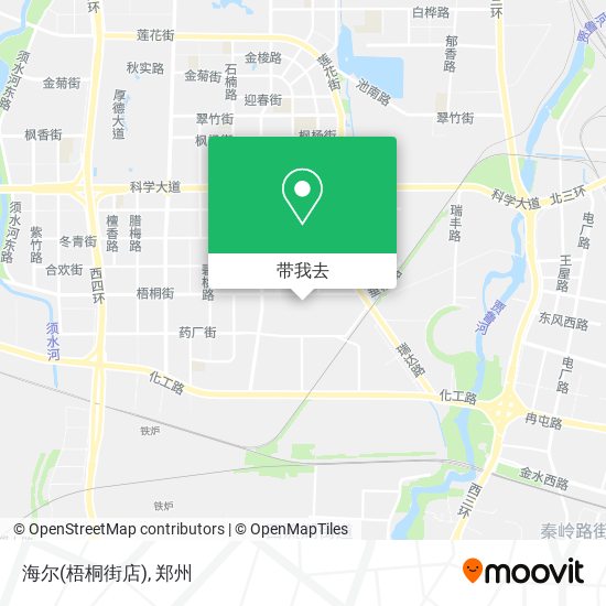 海尔(梧桐街店)地图