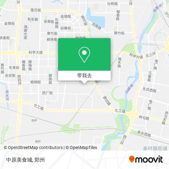 中原美食城地图