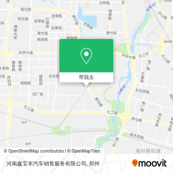 河南鑫宝丰汽车销售服务有限公司地图