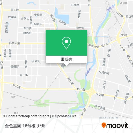 金色嘉园-18号楼地图