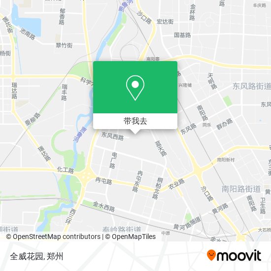 全威花园地图