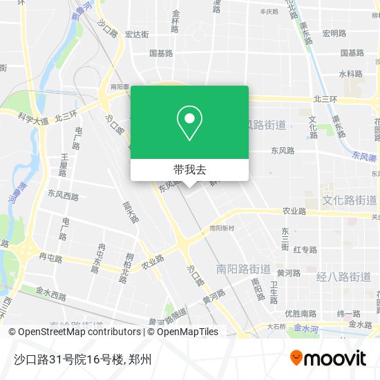 沙口路31号院16号楼地图