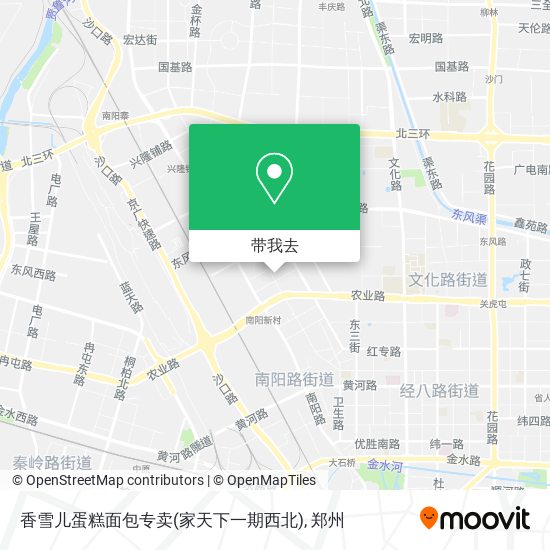 香雪儿蛋糕面包专卖(家天下一期西北)地图