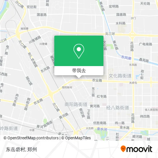 东岳砦村地图
