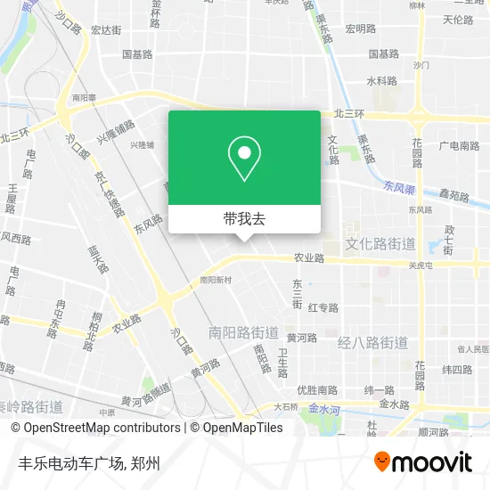 丰乐电动车广场地图