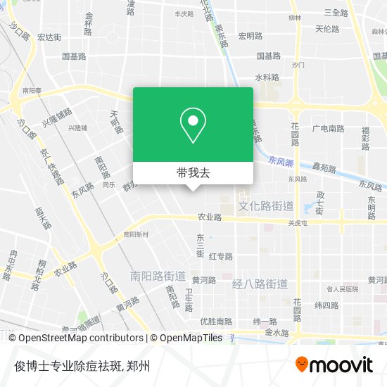俊博士专业除痘祛斑地图