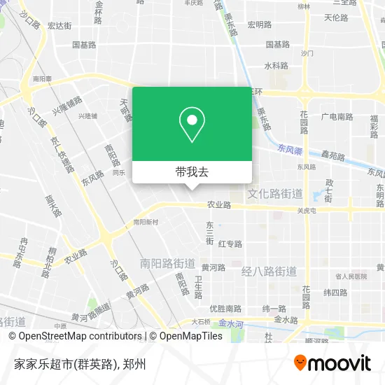 家家乐超市(群英路)地图