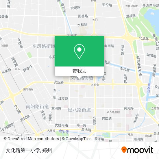 文化路第一小学地图