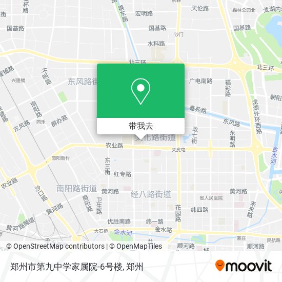 郑州市第九中学家属院-6号楼地图