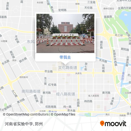 河南省实验中学地图