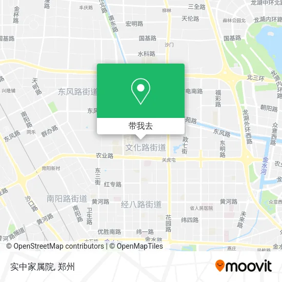 实中家属院地图