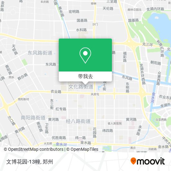 文博花园-13幢地图