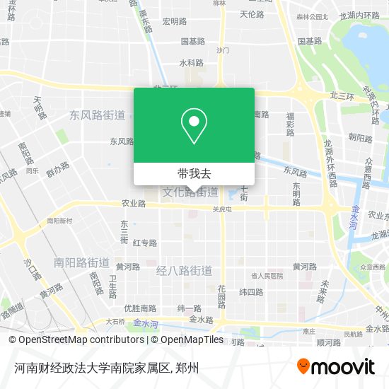 河南财经政法大学南院家属区地图