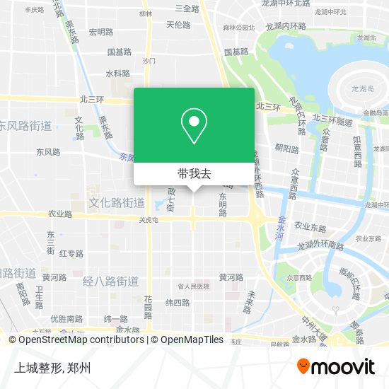 上城整形地图