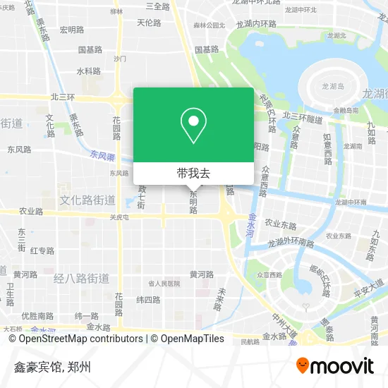 鑫豪宾馆地图