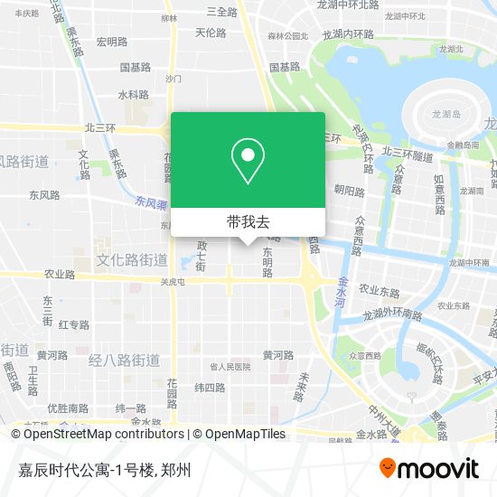 嘉辰时代公寓-1号楼地图