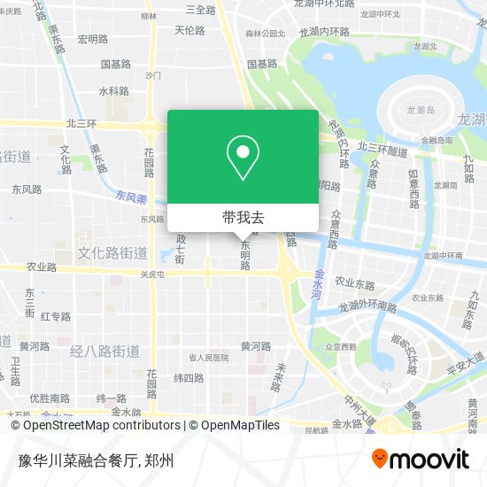 豫华川菜融合餐厅地图