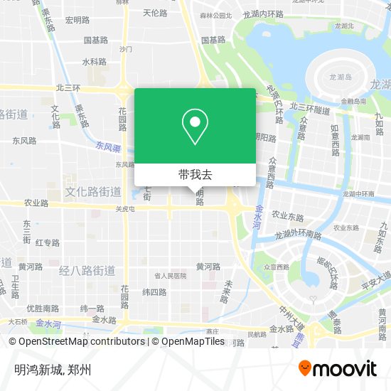 明鸿新城地图