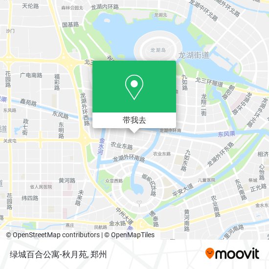 绿城百合公寓-秋月苑地图