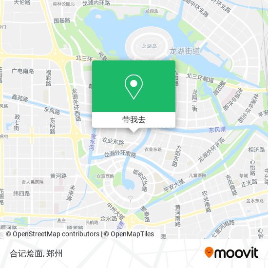 合记烩面地图