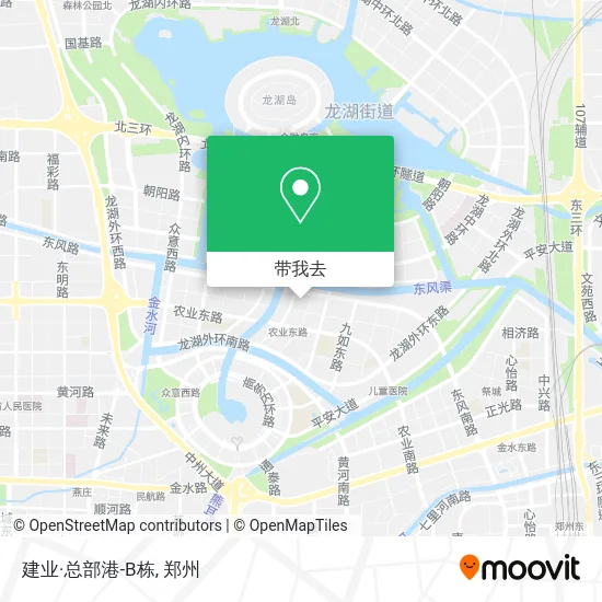 建业·总部港-B栋地图