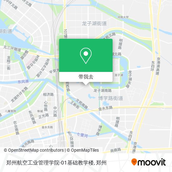 郑州航空工业管理学院-01基础教学楼地图
