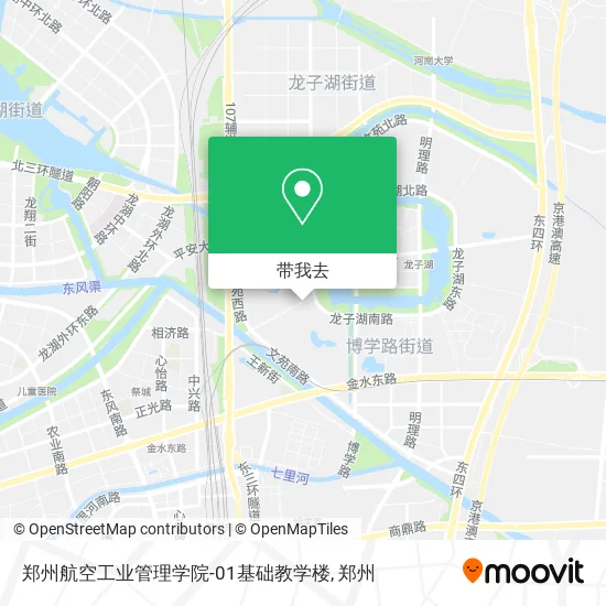郑州航空工业管理学院-01基础教学楼地图
