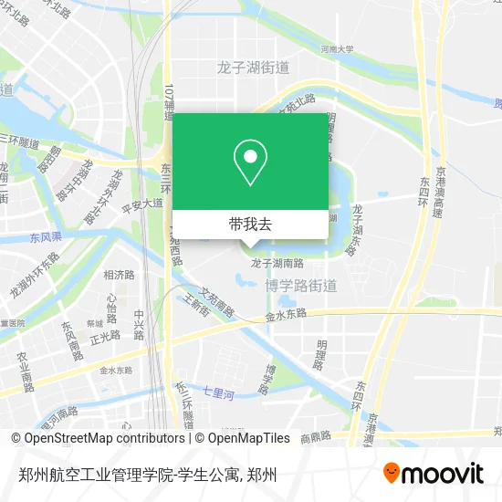 郑州航空工业管理学院-学生公寓地图