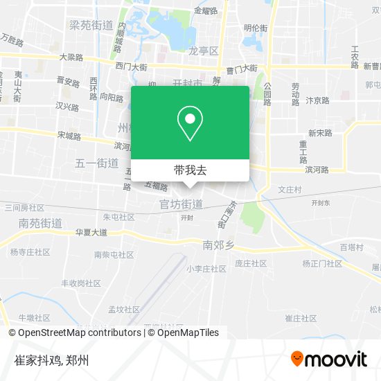 崔家抖鸡地图