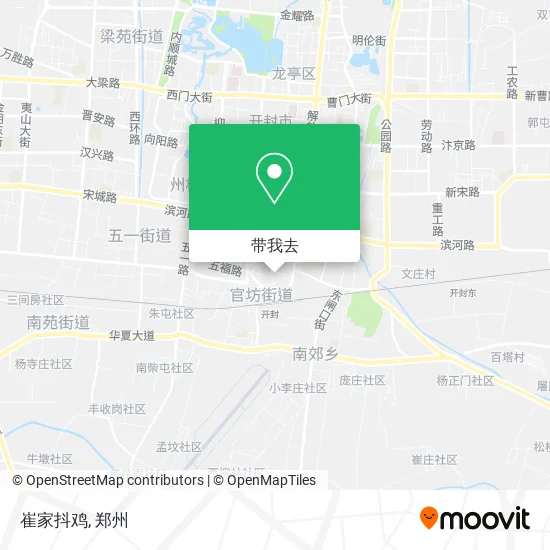 崔家抖鸡地图