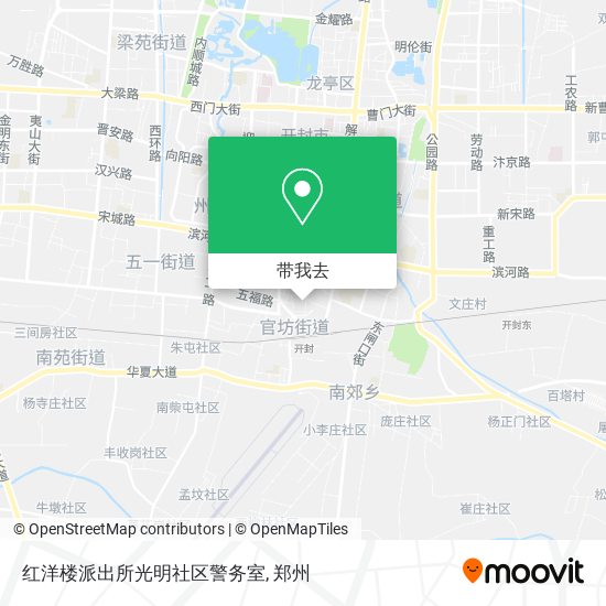 红洋楼派出所光明社区警务室地图