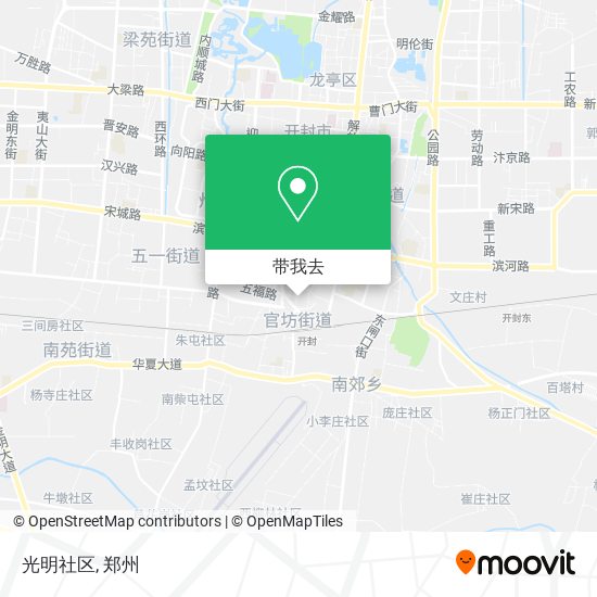 光明社区地图