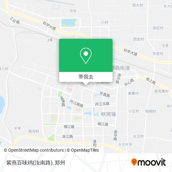 紫燕百味鸡(汝南路)地图