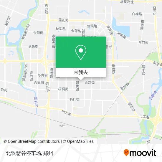 北软慧谷停车场地图