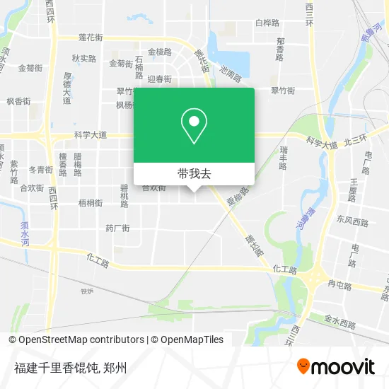 福建千里香馄饨地图
