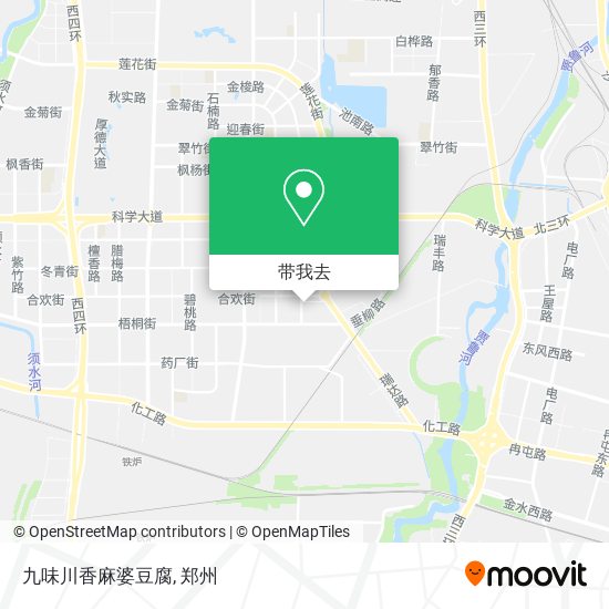 九味川香麻婆豆腐地图