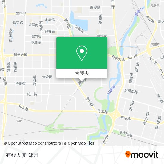 有线大厦地图