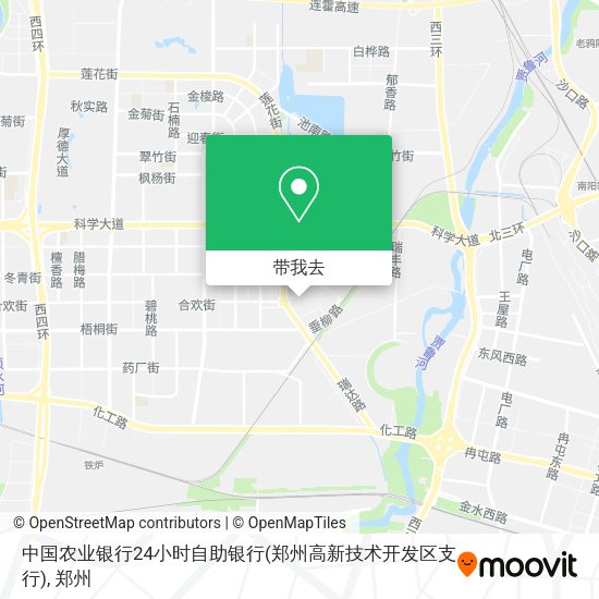 中国农业银行24小时自助银行(郑州高新技术开发区支行)地图