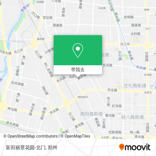 富田丽景花园-北门地图