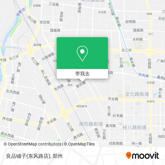 良品铺子(东风路店)地图