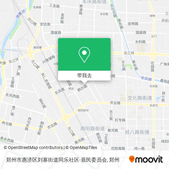 郑州市惠济区刘寨街道同乐社区-居民委员会地图