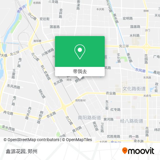 鑫源花园地图