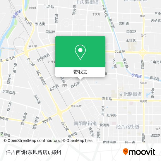 仟吉西饼(东风路店)地图